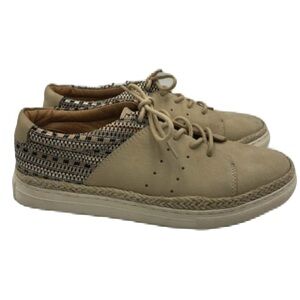 Solebound by Baretraps Posture Women's Sneaker Shoes Sand Tan 6M Lace Up